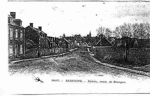 Ville de SANCOINS Carte postale ancienne