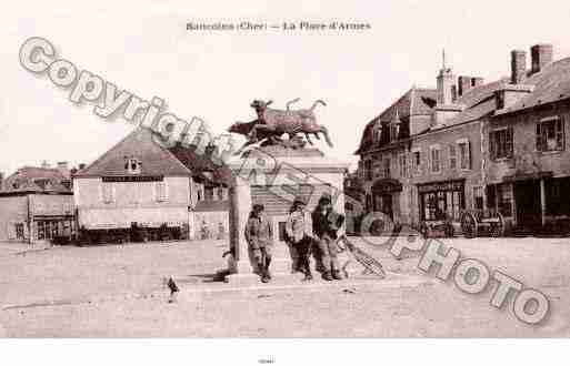 Ville de SANCOINS Carte postale ancienne