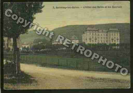 Ville de SANTENAY Carte postale ancienne