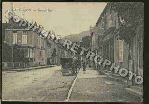 Ville de SANTENAY Carte postale ancienne