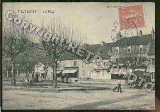 Ville de SANTENAY Carte postale ancienne