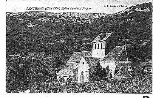 Ville de SANTENAY Carte postale ancienne