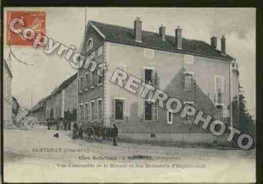 Ville de SANTENAY Carte postale ancienne