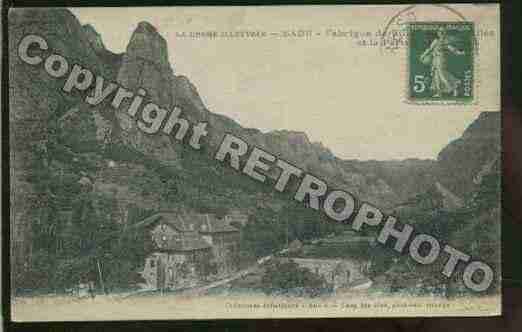 Ville de SAOU Carte postale ancienne
