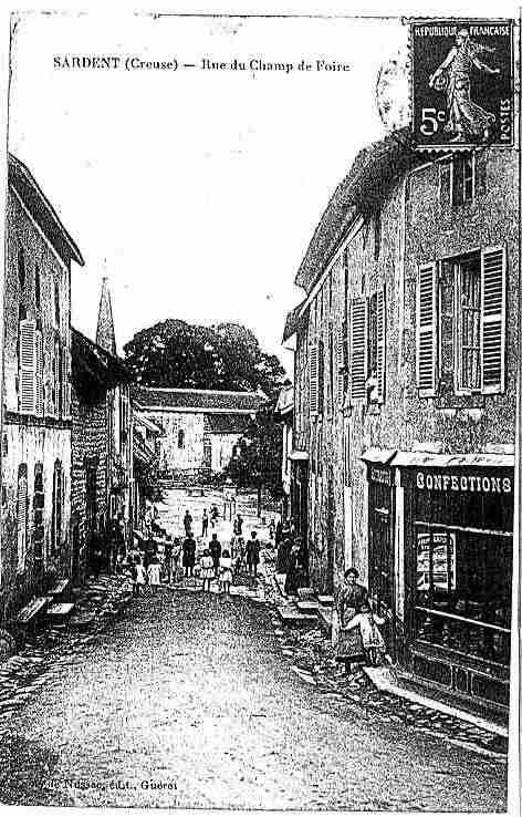 Ville de SARDENT Carte postale ancienne Ville de SARDENT Carte postale ancienne