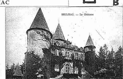 Ville de SEILHAC Carte postale ancienne