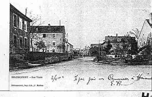 Ville de SELONCOURT Carte postale ancienne