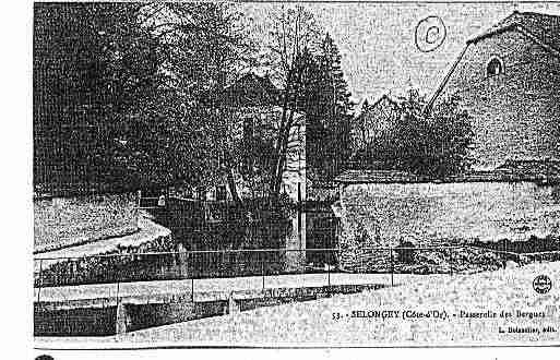 Ville de SELONGEY Carte postale ancienne