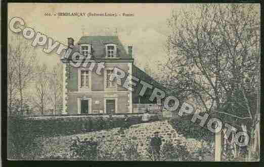 Ville de SEMBLANCAY Carte postale ancienne