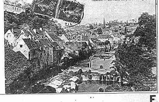 Ville de SEMURENAUXOIS Carte postale ancienne