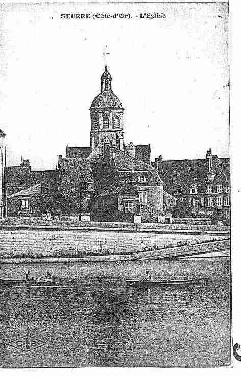 Ville de SEURRE Carte postale ancienne