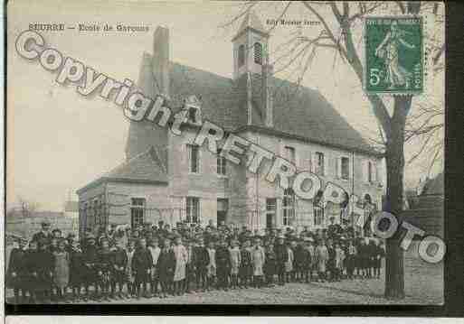 Ville de SEURRE Carte postale ancienne