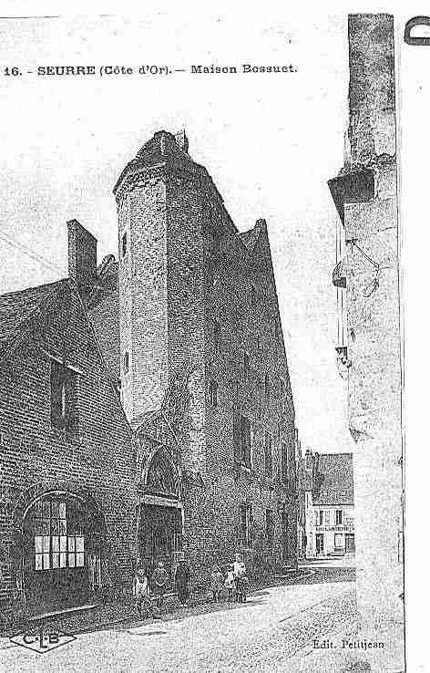 Ville de SEURRE Carte postale ancienne