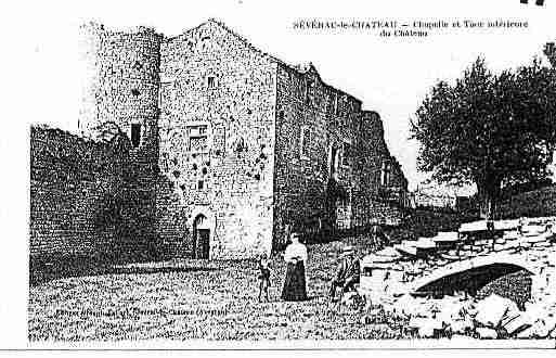 Ville de SEVERACLECHATEAU Carte postale ancienne