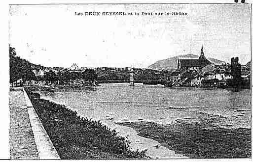 Ville de SEYSSEL Carte postale ancienne