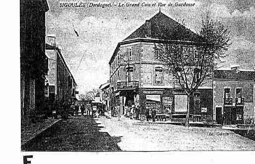 Ville de SIGOULES Carte postale ancienne