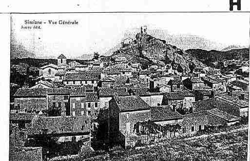 Ville de SIMIANECOLLONGUE Carte postale ancienne