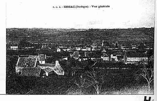 Ville de SIORACENPERIGORD Carte postale ancienne