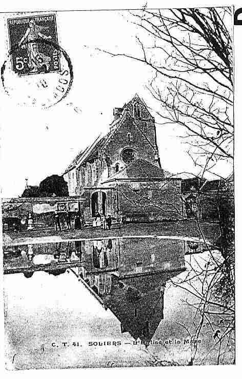 Ville de SOLIERS Carte postale ancienne