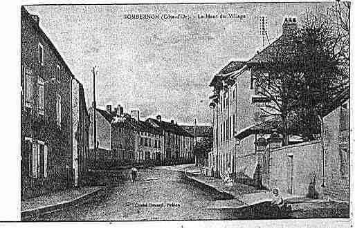 Ville de SOMBERNON Carte postale ancienne