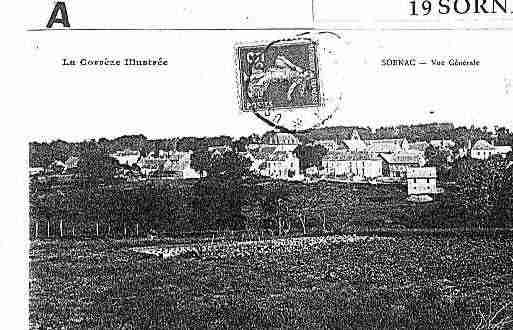 Ville de SORNAC Carte postale ancienne