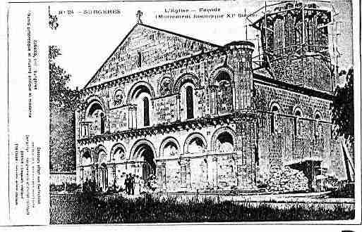 Ville de SURGERES Carte postale ancienne