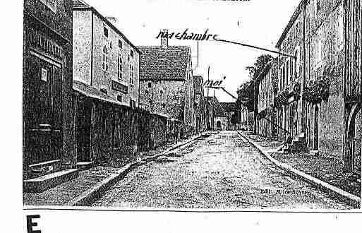 Ville de TALMAY Carte postale ancienne