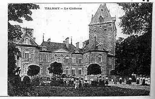 Ville de TALMAY Carte postale ancienne