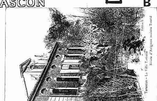 Ville de TARASCON Carte postale ancienne
