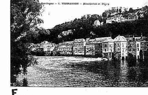 Ville de TERRASSONLAVILLEDIEU Carte postale ancienne