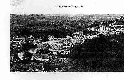 Ville de TERRASSONLAVILLEDIEU Carte postale ancienne