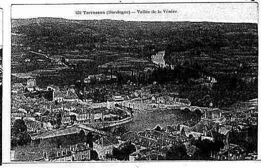 Ville de TERRASSONLAVILLEDIEU Carte postale ancienne