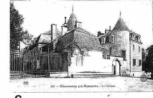 Ville de THAUVENAY Carte postale ancienne