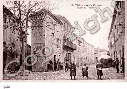 Ville de THEZANDESCORBIERES Carte postale ancienne