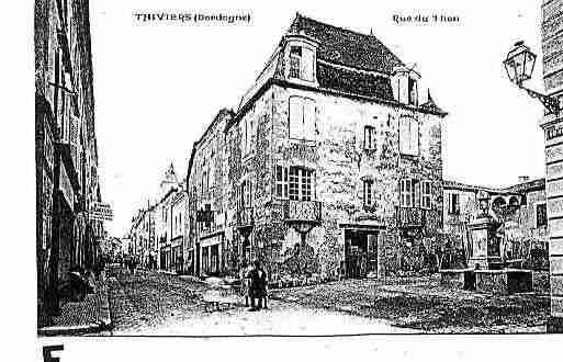 Ville de THIVIERS Carte postale ancienne