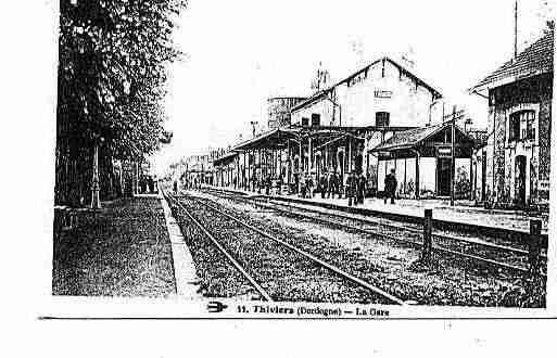 Ville de THIVIERS Carte postale ancienne