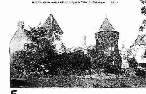 Ville de THIVIERS Carte postale ancienne