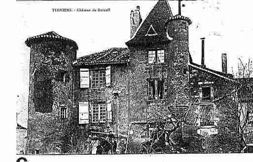 Ville de THIVIERS Carte postale ancienne