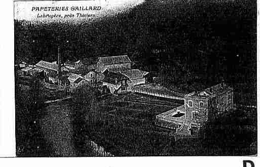 Ville de THIVIERS Carte postale ancienne