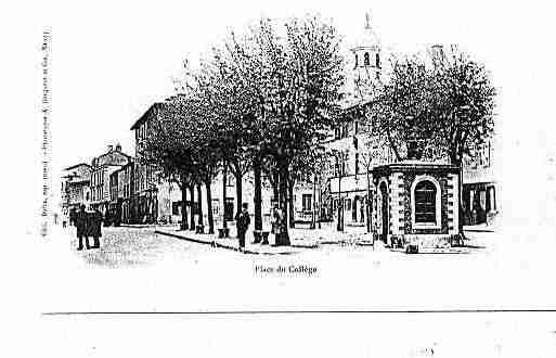 Ville de THOISSEY Carte postale ancienne