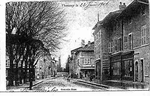 Ville de THOISSEY Carte postale ancienne