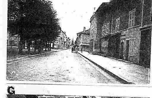 Ville de THOISSEY Carte postale ancienne