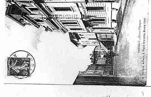 Ville de THOISSEY Carte postale ancienne