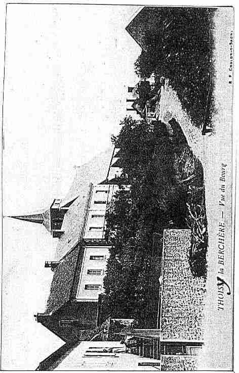 Ville de THOISYLABERCHERE Carte postale ancienne Ville de THOISYLABERCHERE Carte postale ancienne