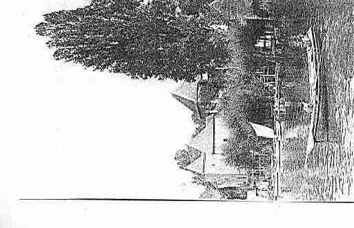 Ville de THONONLESBAINS Carte postale ancienne