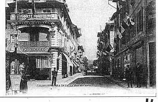 Ville de THONONLESBAINS Carte postale ancienne