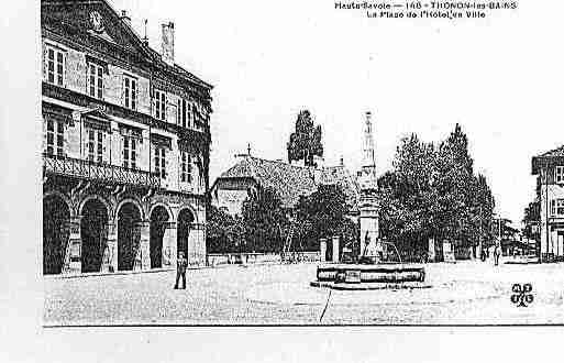 Ville de THONONLESBAINS Carte postale ancienne