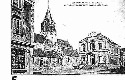 Ville de THURYHARCOURT Carte postale ancienne