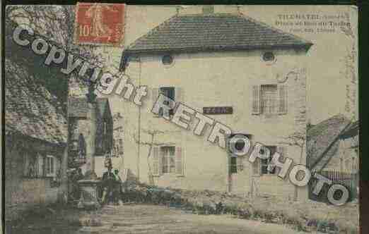 Ville de TILCHATEL Carte postale ancienne