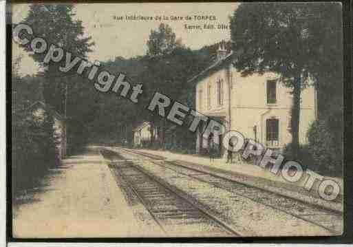 Ville de TORPES Carte postale ancienne